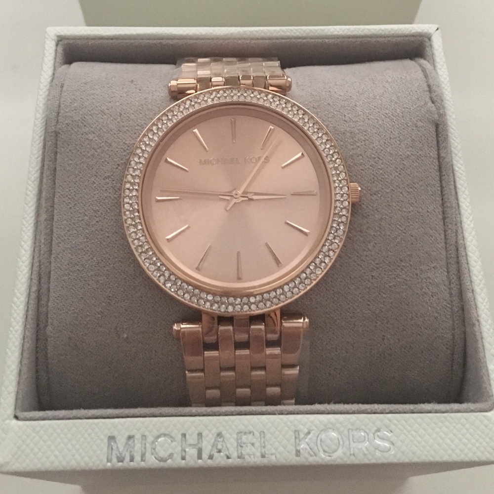 Michael Kors Darsey watch - rose gold